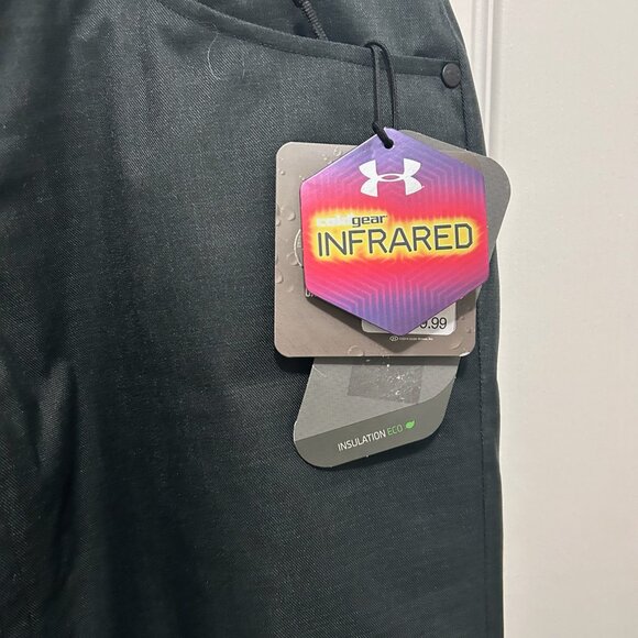 NWT Black Under Armour Snow Pants size M - Picture 11 of 12